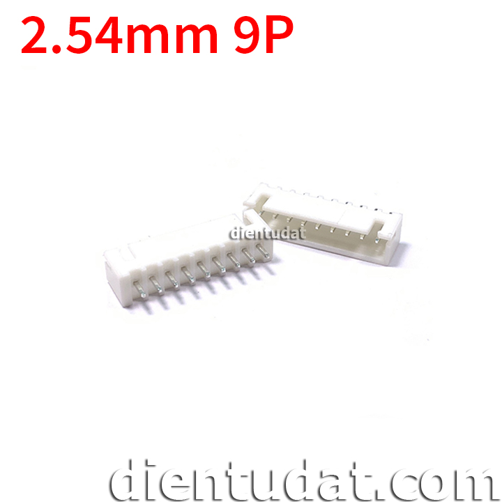 Đầu Header XH2.54 2.54mm Chân Thẳng - 2P 3P 4P 5P 6P 7P 8P 9P 10P 11P 12P