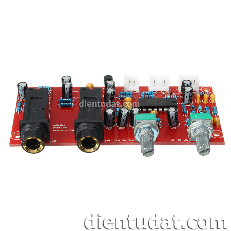 Mạch Karaoke PT2399 Nguồn 12VDC