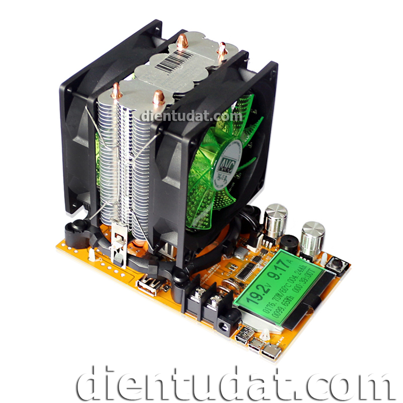 Mạch Tải Giả Test Nguồn - Pin Đa Năng Hiển Thị LCD 180W