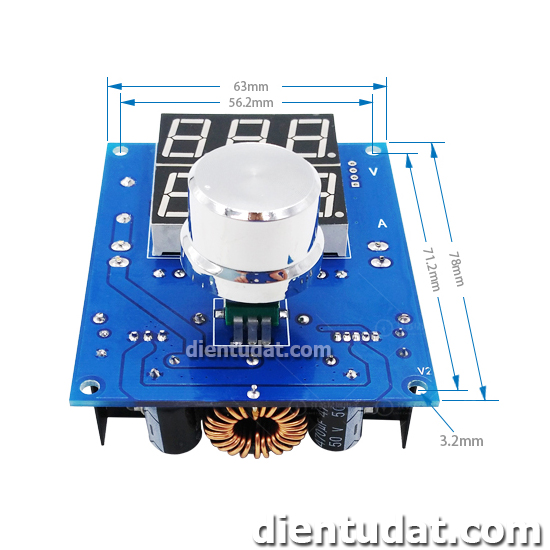 Mạch Hạ Áp XL4016 Hiển Thị Dòng Và Áp - M403