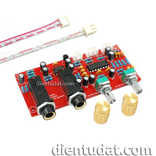 Mạch Karaoke PT2399 Nguồn 12VDC