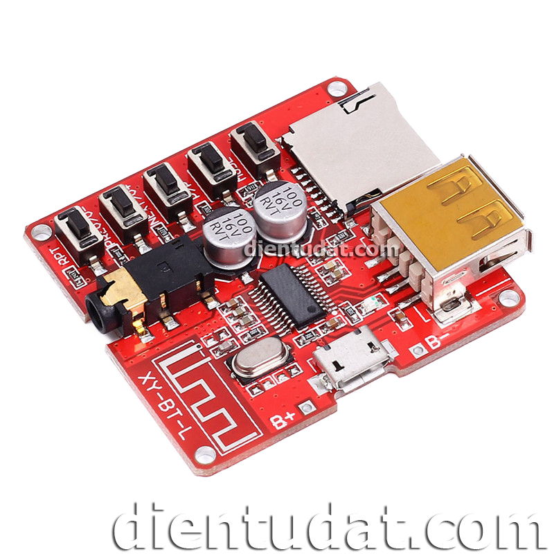 Mạch Giải Mã Âm Thanh Bluetooth 4.1 USB TF