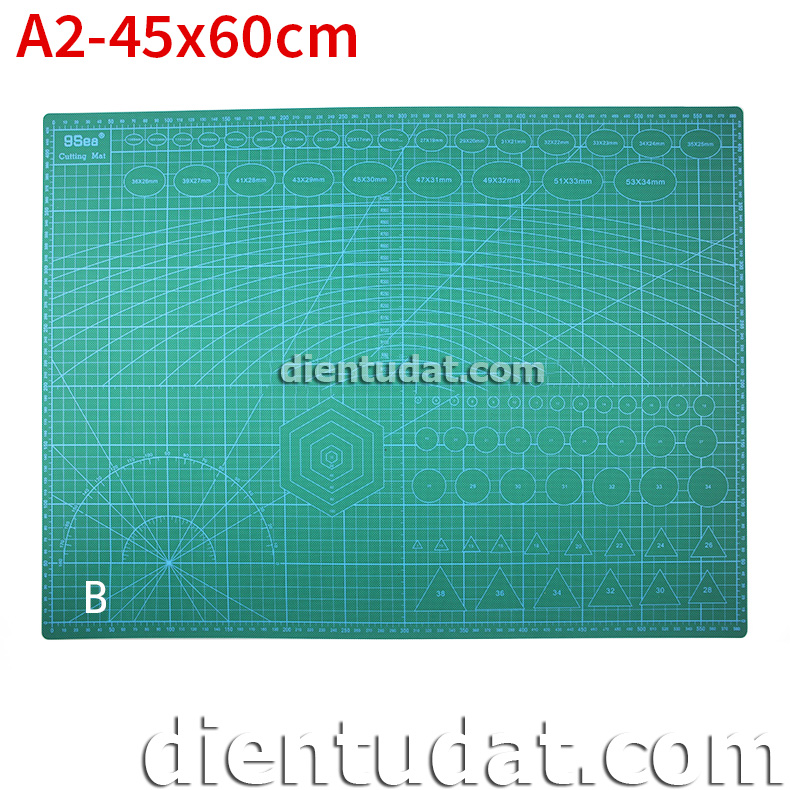 Bảng Lót Cắt Cutting Mat Size A2 45x60cm