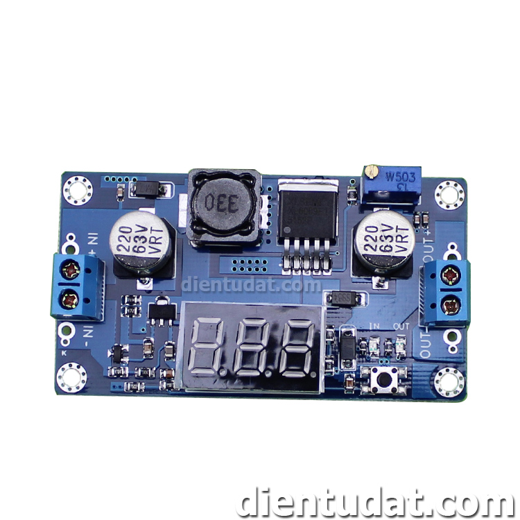 Mạch Tăng Áp XL6009 Hiển Thị Led
