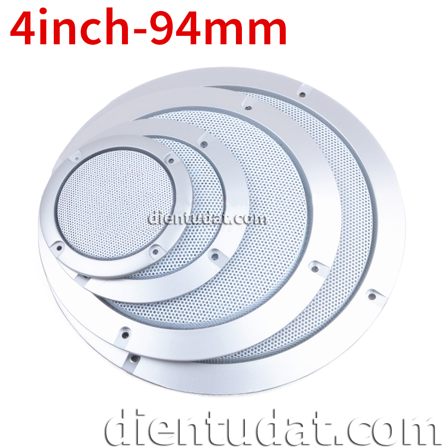 Khung Lưới Thép Bảo Vệ Loa 94mm - 4 inch