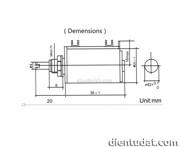 Chiết Áp 1K 5% WXD3-13 - 2W