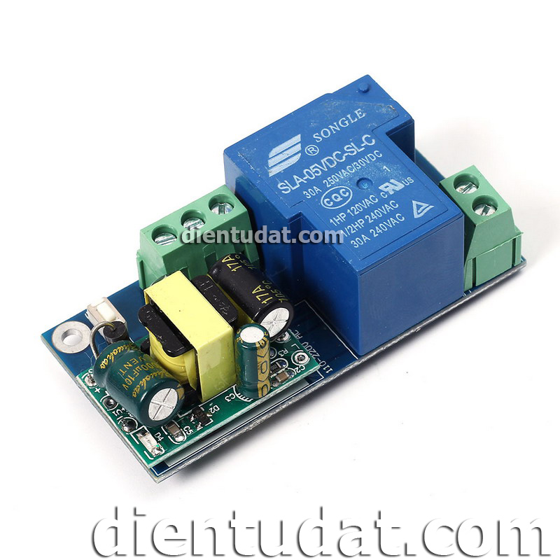 Mạch Điều Khiển 1 Relay Qua Wifi 220VAC - Dùng APP
