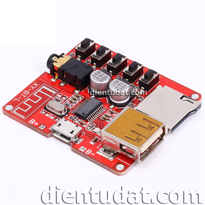 Mạch Giải Mã Âm Thanh Bluetooth 4.1 USB TF