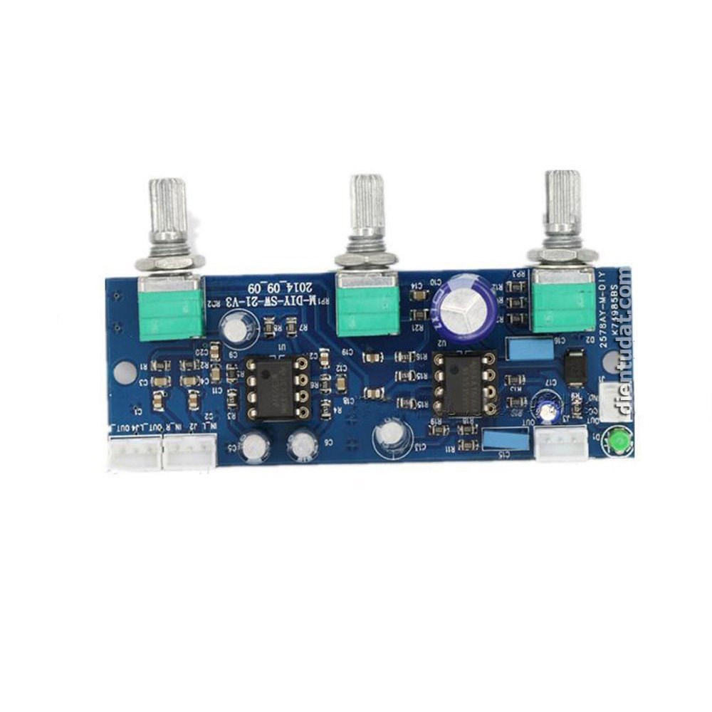 Mạch Lọc Điều Chỉnh Tần Số Bass