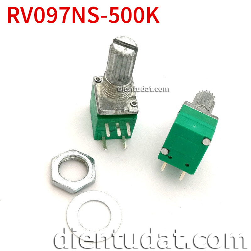 Biến Trở Đơn Công Tắc 500K - RV097NS