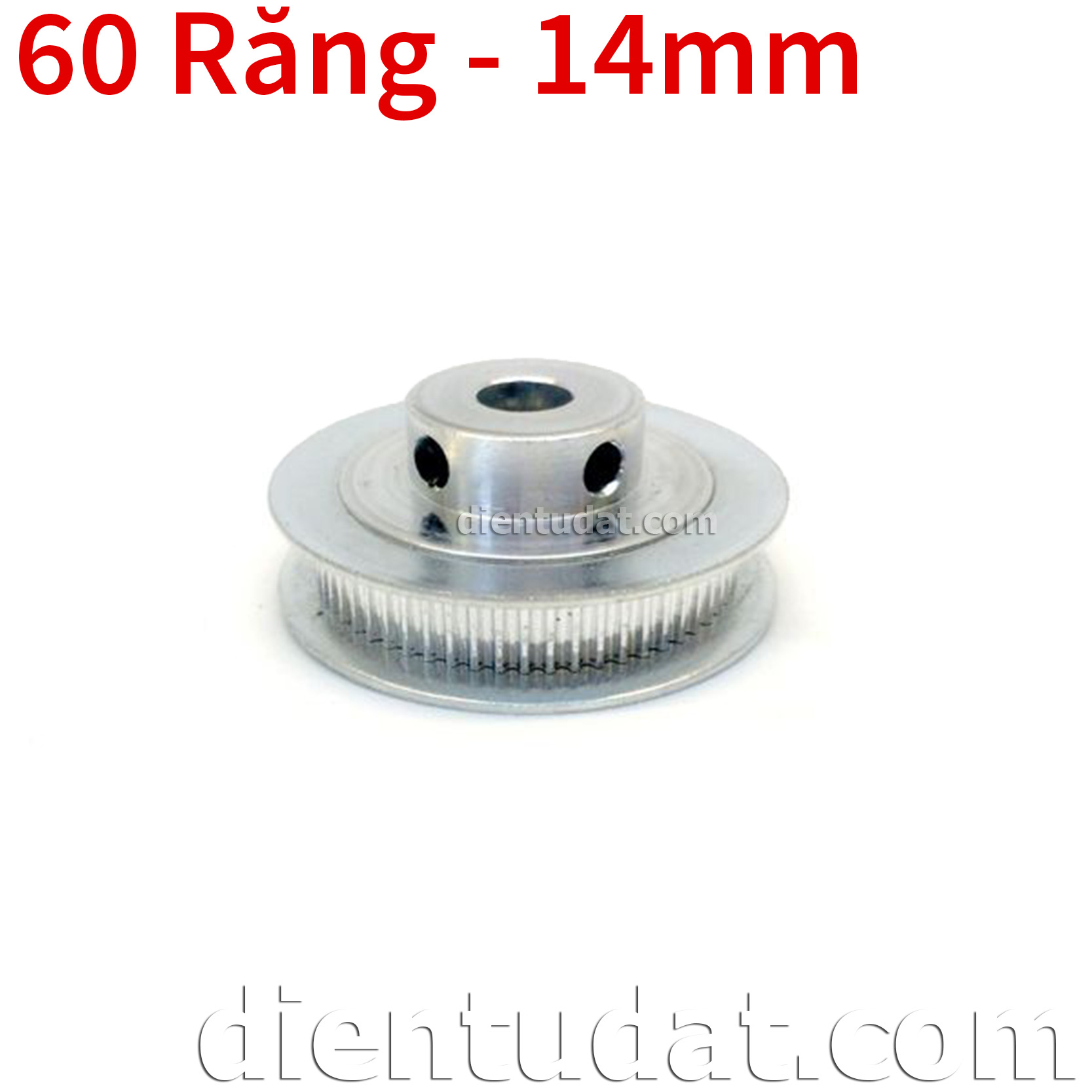 Bánh Răng Motor Pulley GT2 - 60 răng 14mm