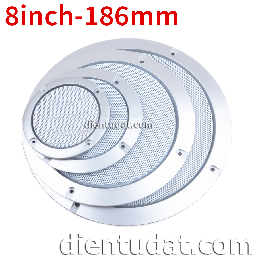 Khung Lưới Thép Bảo Vệ Loa 186mm - 8 inch