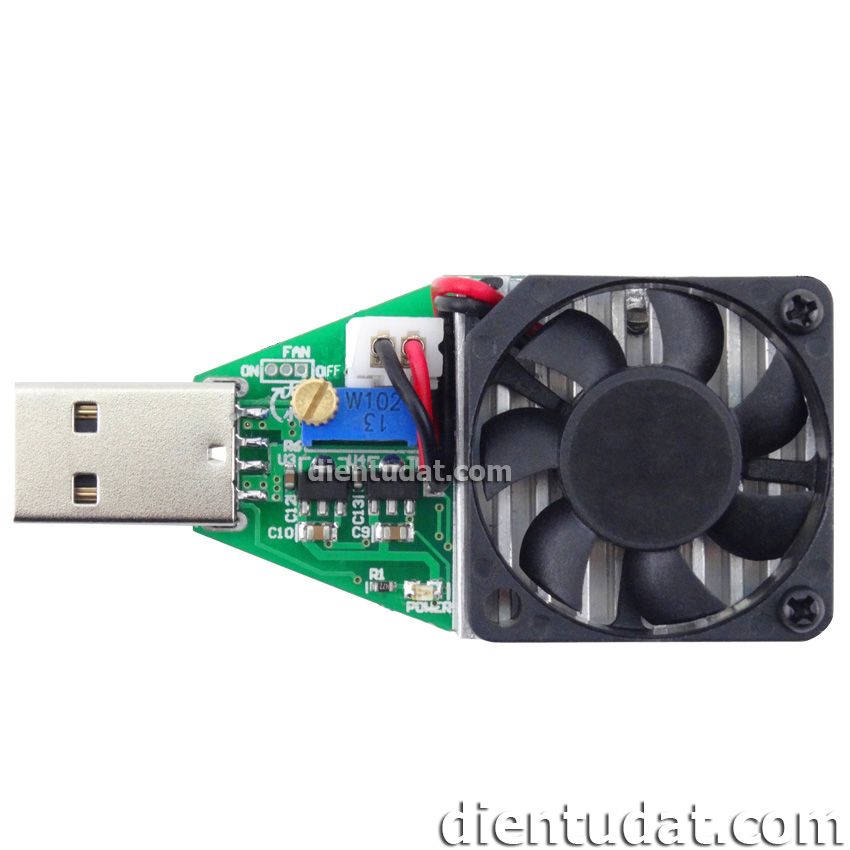 Tải Giả Test Pin Kèm Quạt - 3A