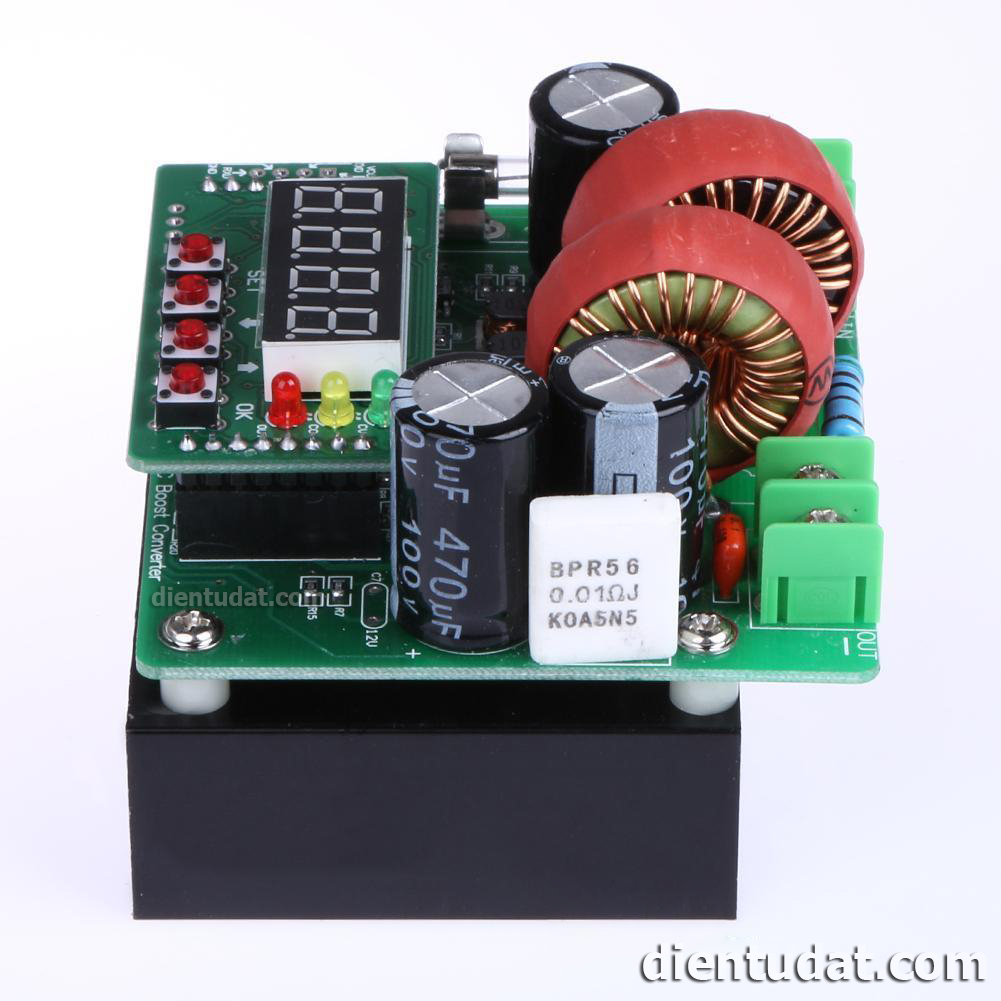 Mạch Tăng Áp 10A Điều Chỉnh