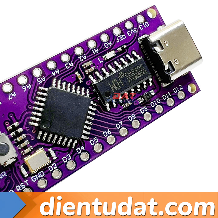 Arduino Nano V3 LGT8F328P LQFP32 MiniEVB Type-C | Điện Tử DAT
