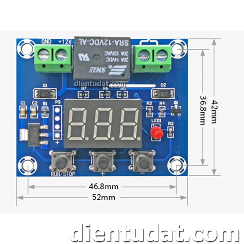 Mạch Đếm Ngược Thời Gian 0 - 999 Phút - M663