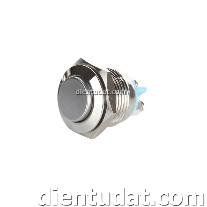 Nút Nhấn Reset Chống Nước 16mm - Trắng