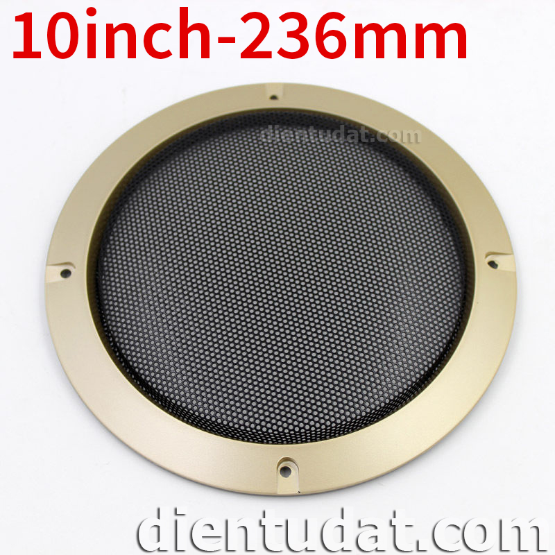 Khung Lưới Bảo Vệ Loa Vàng 236mm - 10inch