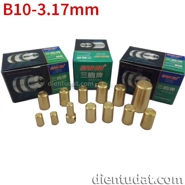 Đầu Đồng Chụp Khoan B10-3.17mm