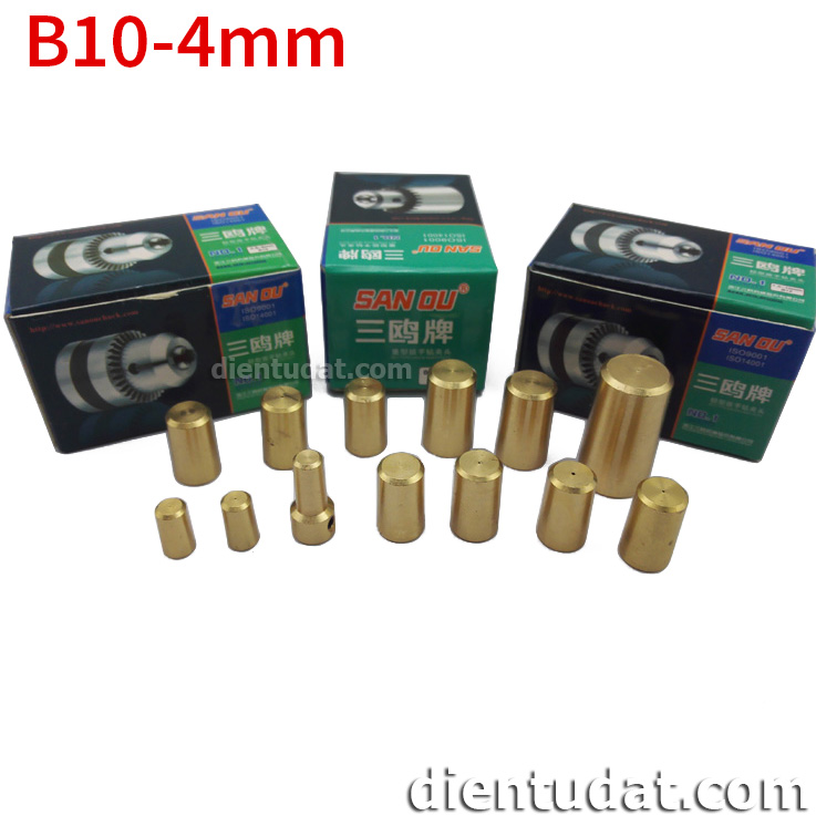 Đầu Đồng Chụp Khoan B10 - 4mm