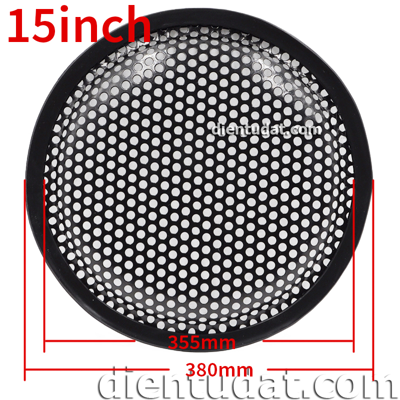 Khung Lưới Sắt Bảo Vệ Loa 15inch - 380mm