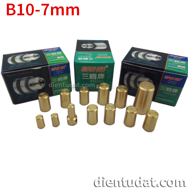 Đầu Đồng Chụp Khoan B10 - 7mm