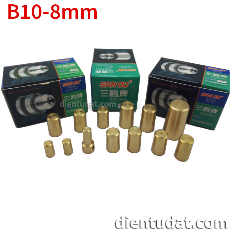 Đầu Đồng Chụp Khoan B10 - 8mm