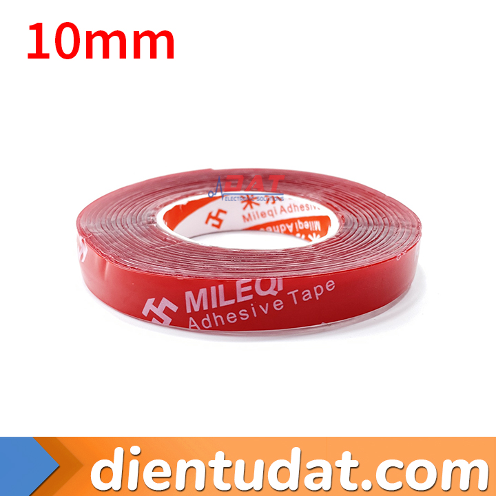 Băng Keo 2 Mặt Acrylic 10mm - Cuộn 3m