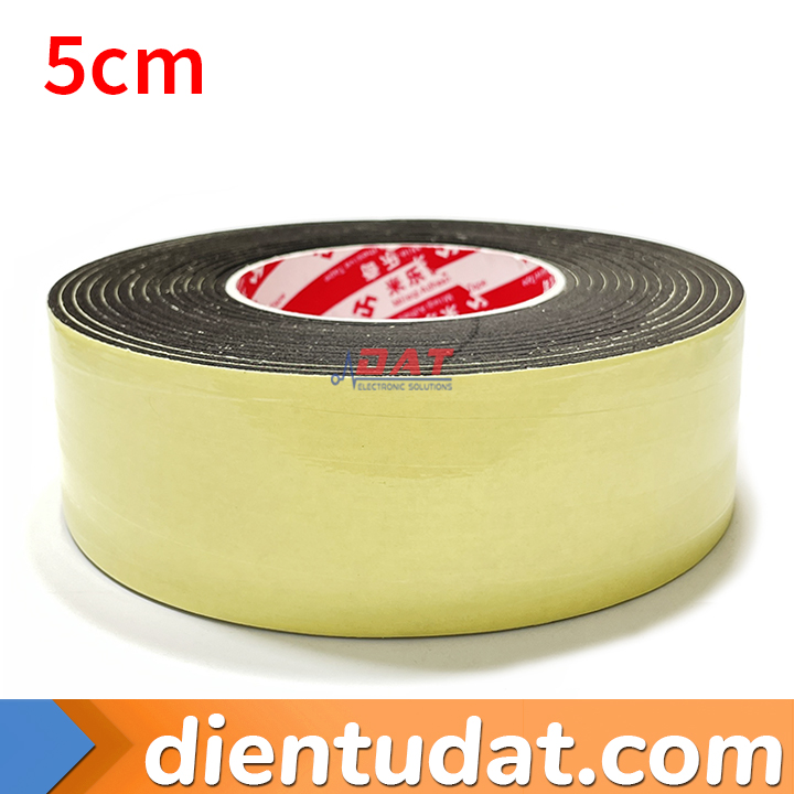 Băng Keo Xốp EVA 1 Mặt 3mm - Cuộn 5 mét