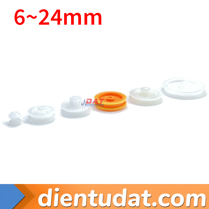 Ban Rong Roc Hcm Bánh Đai Ròng Rọc DIY 6-24mm | Điện Tử DAT