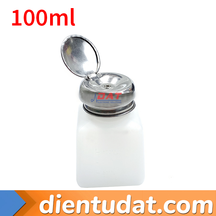 Bình Đựng Cồn - Dung Môi Chống Tĩnh Điện 100ml