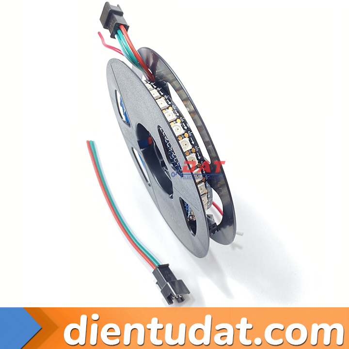 Bộ Dây LED RGB 5050 SMD WS2812B - 144 Led/M Kèm Driver SP002E
