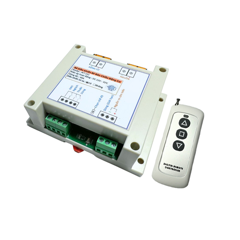Bộ Điều Khiển RF Đảo Chiều Động Cơ DC 12V - 32V 30A WT-131