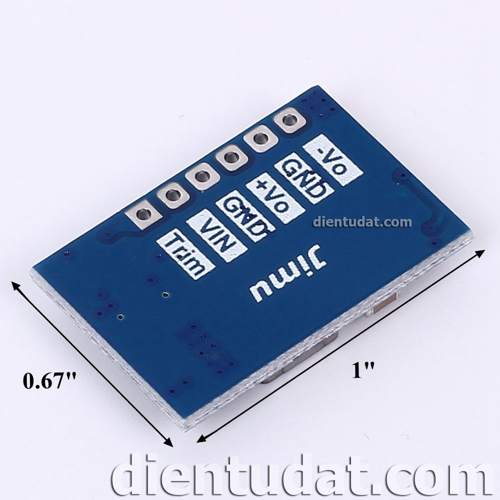Mạch Tạo Nguồn Đôi ±12V Từ Nguồn 3~13VDC - 10W - Điều Chỉnh Ngõ ra