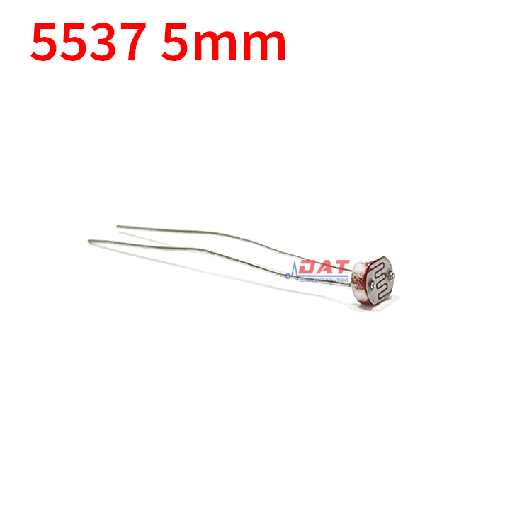 Cảm Biến Ánh Sáng - Quang Trở 5mm 5537