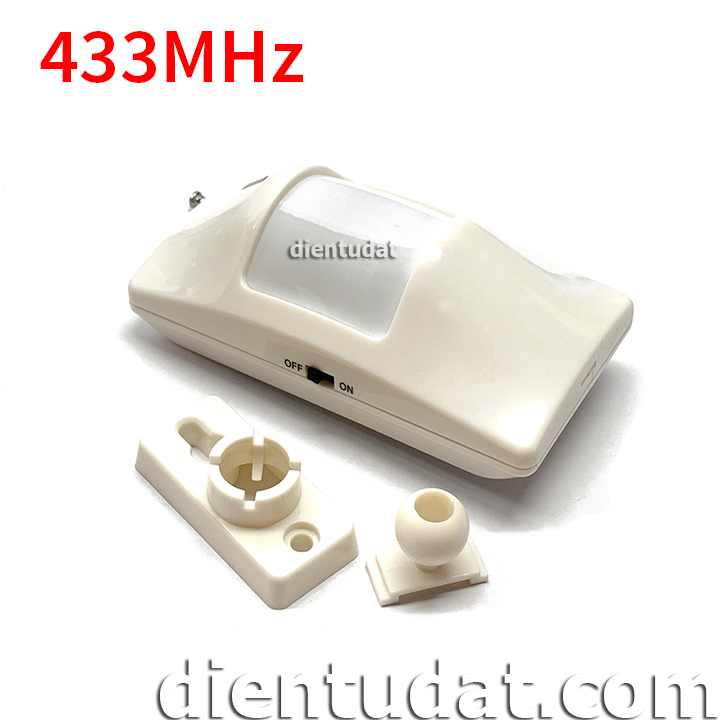 Cảm Biến Chuyển Động Hồng Ngoại Không Dây Sóng RF - 315MHz 433Mhz