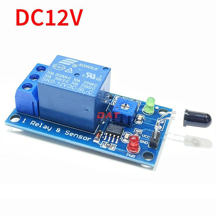 Cảm Biến Lửa Đóng Ngắt Relay 12V