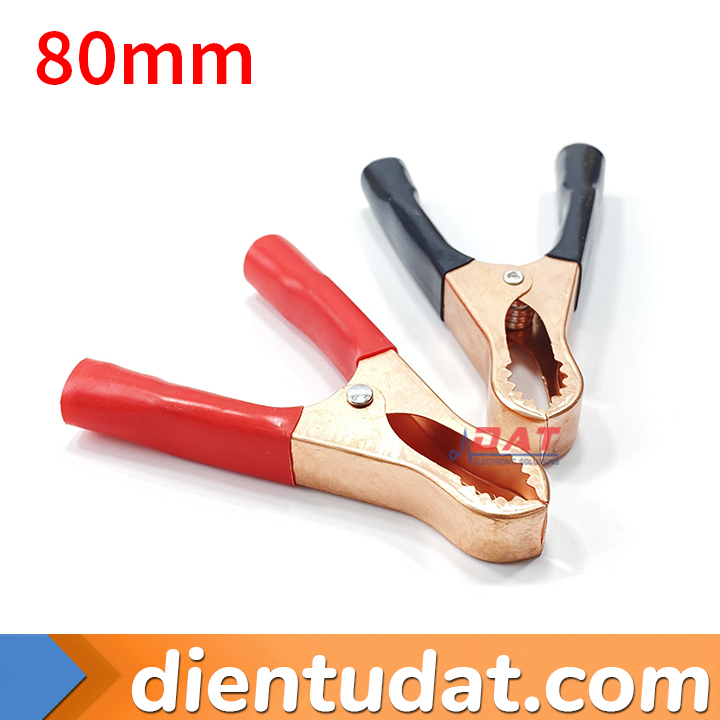 Cặp Đầu Kẹp Cá Sấu 80mm