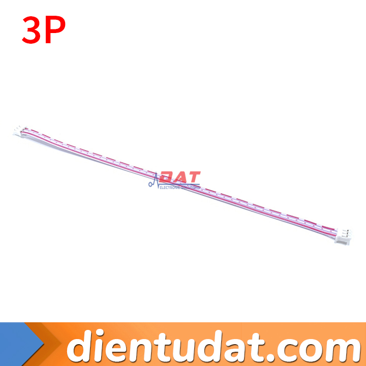 Cáp Header PH2.0 20cm Dây Trắng Đỏ 1007-26AWG