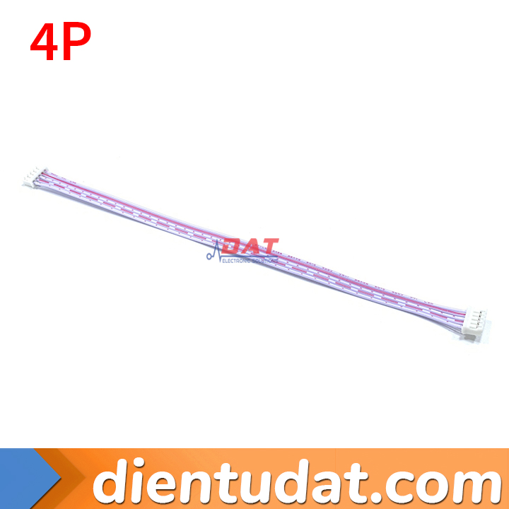 Cáp Header PH2.0 20cm Dây Trắng Đỏ 1007-26AWG