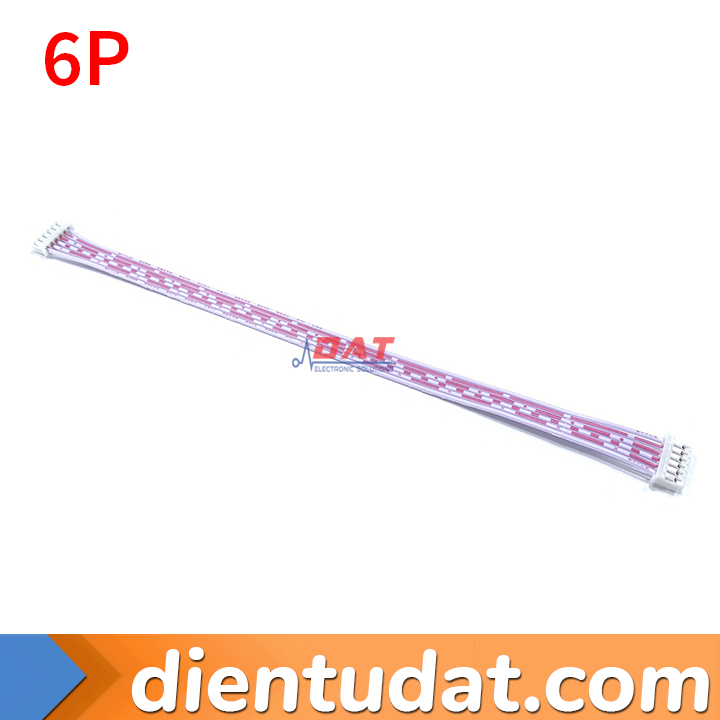 Cáp Header PH2.0 20cm Dây Trắng Đỏ 1007-26AWG