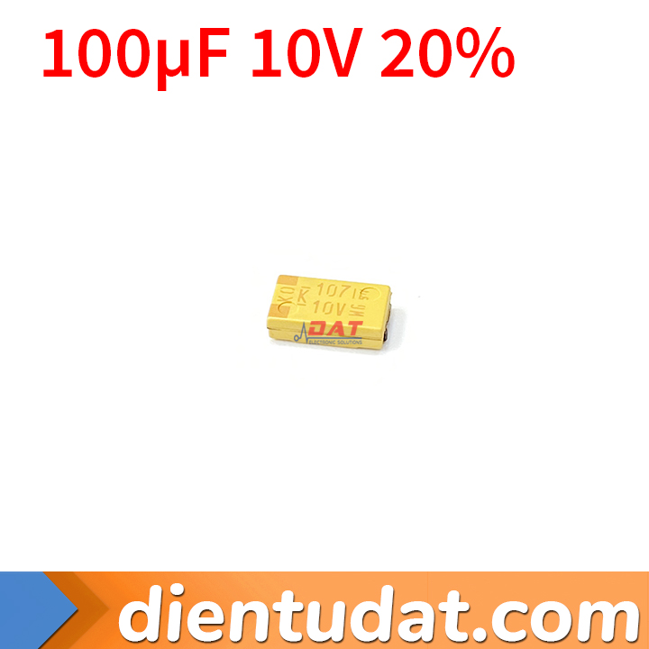 CAP TANT 100UF 10V 20% 2917