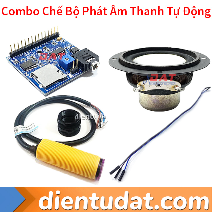 Combo Chế Bộ Phát Âm Thanh Giọng Nói Tự Động