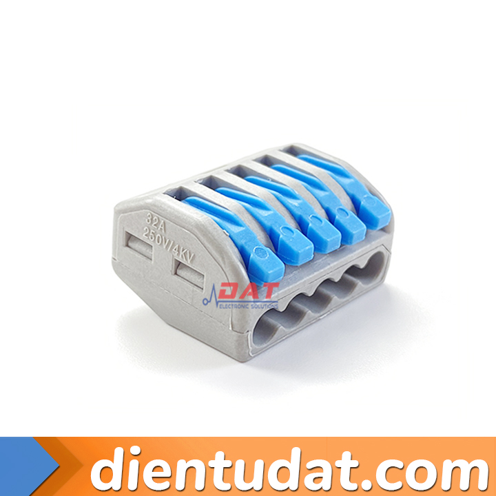 Cút Đầu Nối Dây Điện 5 Lỗ PCT-215