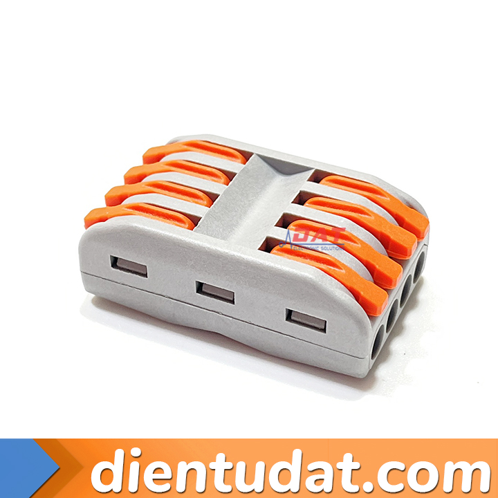 Cút Nối Dây Điện 4 Đầu Ra 4 Đầu - 32A 250V/4KV PCT-2-4