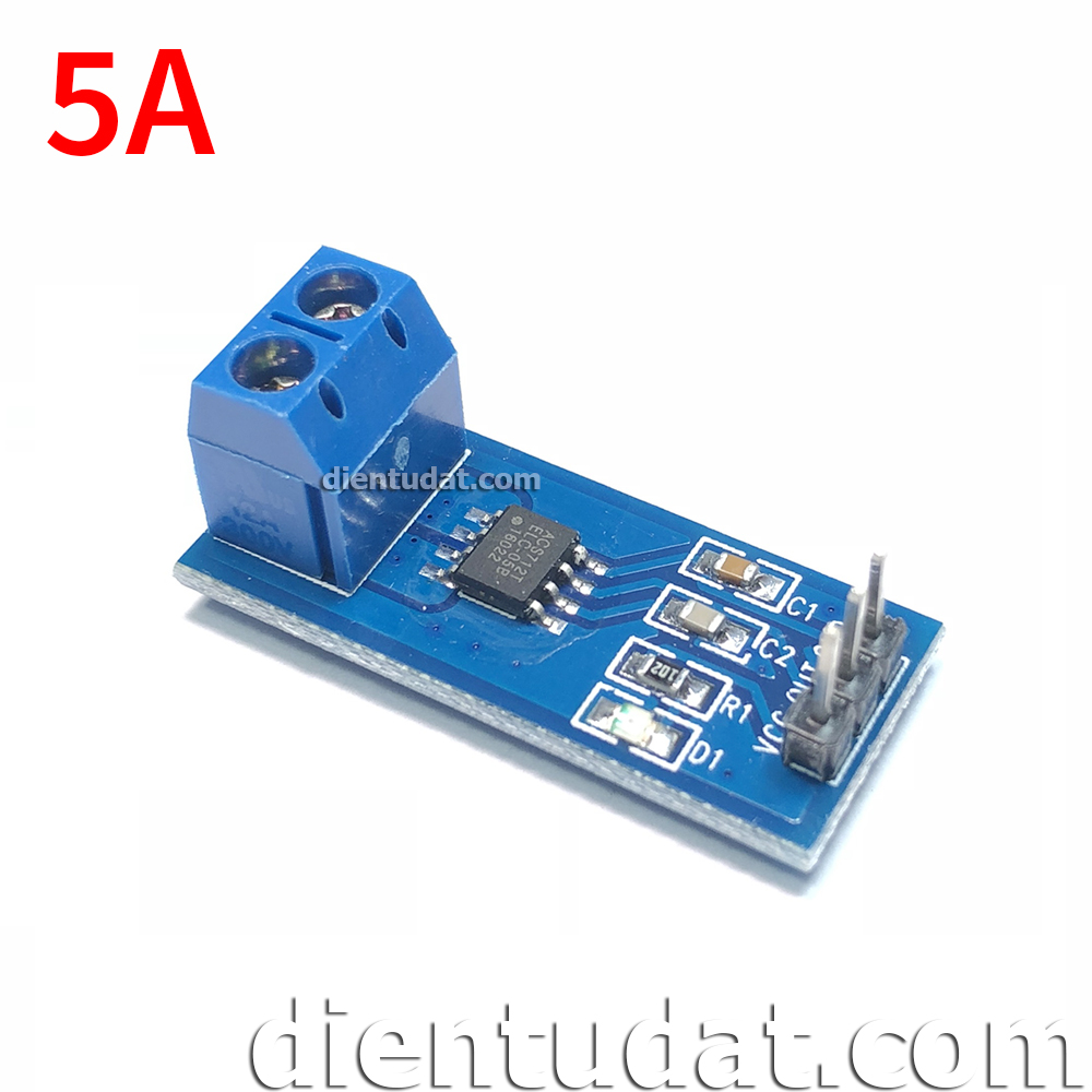 Mạch Cảm Biến Dòng Điện ACS712 5A
