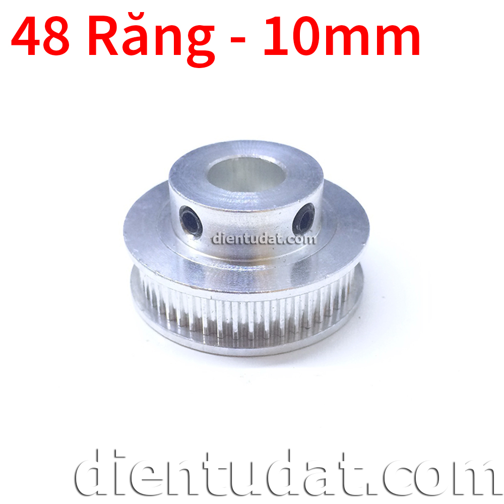 Bánh Răng Motor Pulley GT2 - 48 Răng 10mm