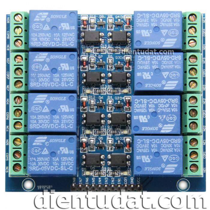 Module 8 Relay 5V - Opto 2 Hàng
