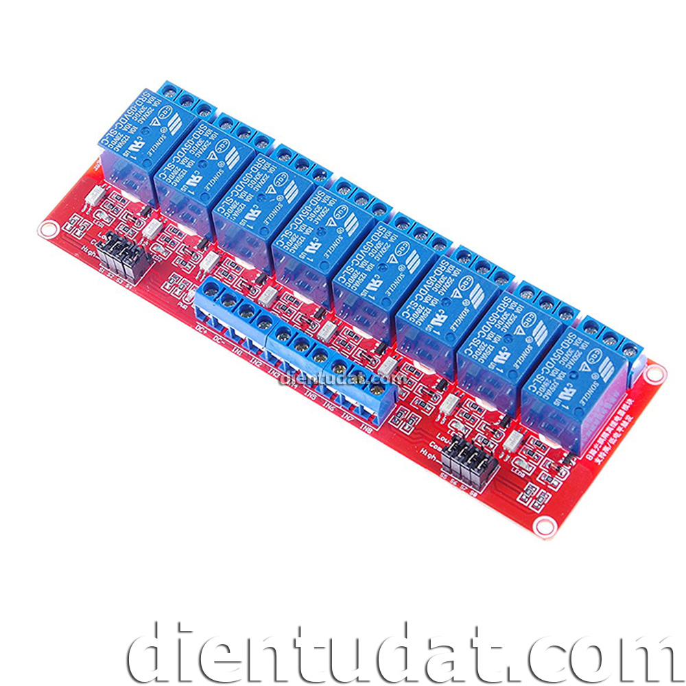 Module 8 Relay Kích H/L (5VDC)