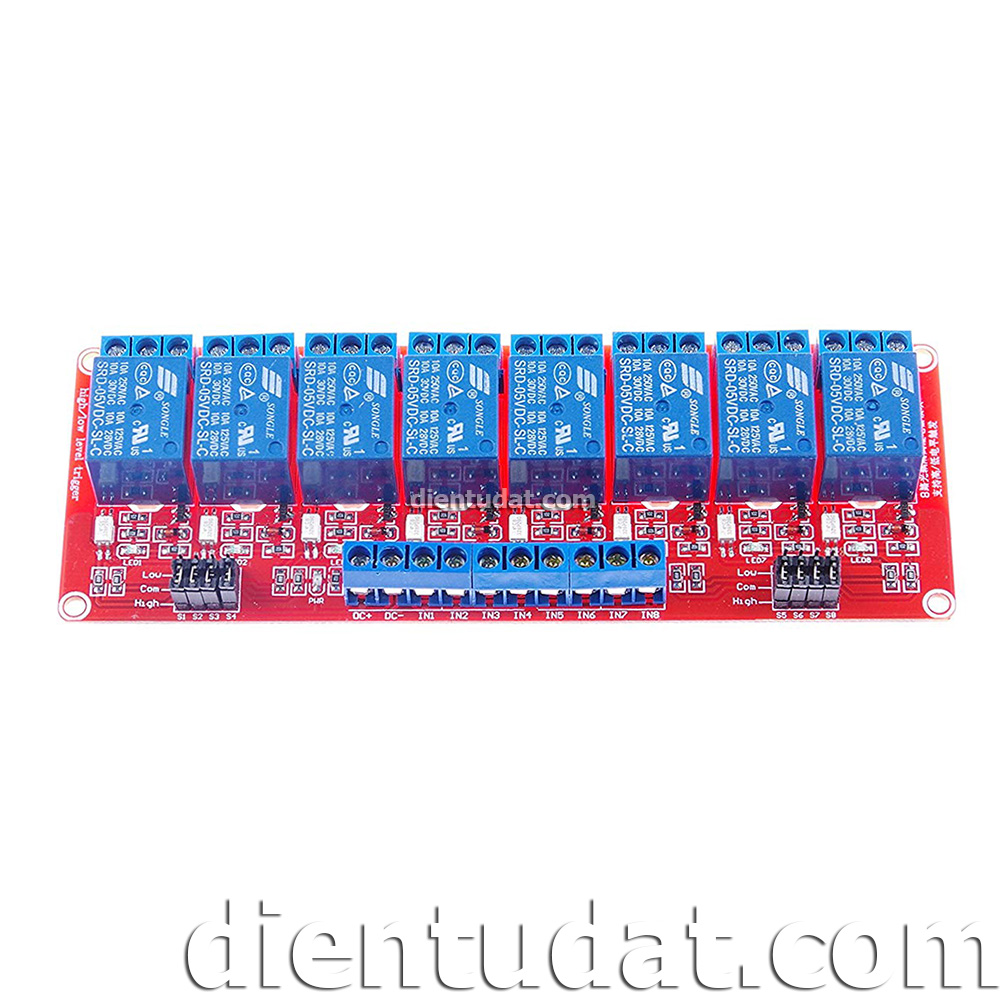 Module 8 Relay Kích H/L (5VDC)
